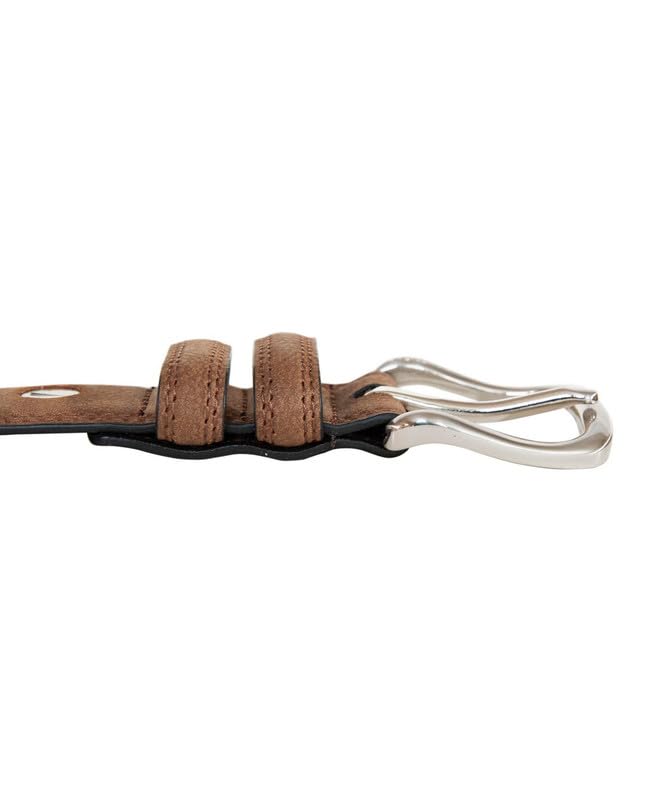 Nautica Men's Casual Padded Leather Belt (Tan, 38)4
