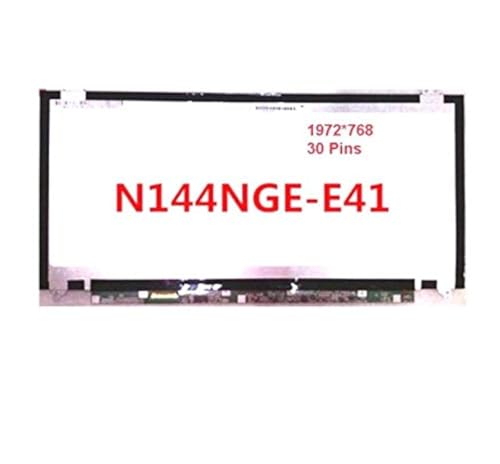 Image of New 14.4 inch Compatible with N144NGE-E41 Laptop LED LCD Replacement Screen 1792X768
