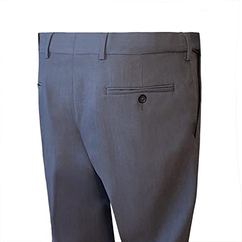 J.Braxx by Ballin Expandable Waist, Four-Way Stretch Men’s Dress Pants, Flat Front2