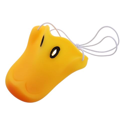 MUSISALY Máscara de Nariz de Pato de Látex Realista para Adultos, Accesorio de Disfraz de Animales Banda Elástica Transpirable para Fiestas y Cosplay