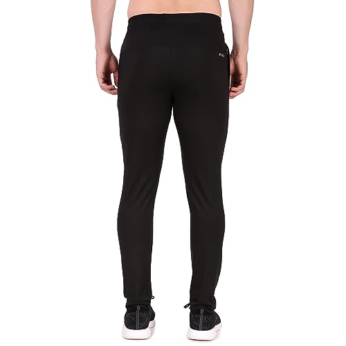 Image of Vector X 4 Way Lycra Mens Track Pant|Boys Polyester Jogger| Gym Workout Slim fit Pants| for Yoga, Running, Sports & Multipurpose Lower for man with 1 Zipper Pocket