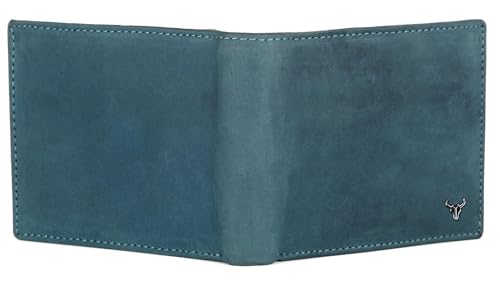 Image of NAPA HIDE Top Grain Genuine Leather Wallet for Men (BLUEHUNTER)