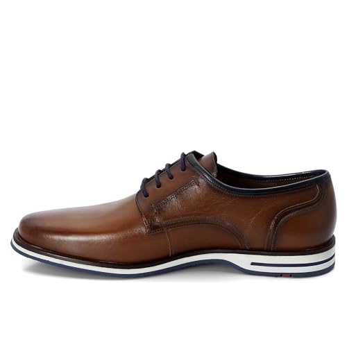 Preisvergleich Produktbild LLOYD Herren Schnürschuhe Detroit, Männer Businessschuhe,schnürung,Office,bür... Cognac, 42 EU / 8 UK