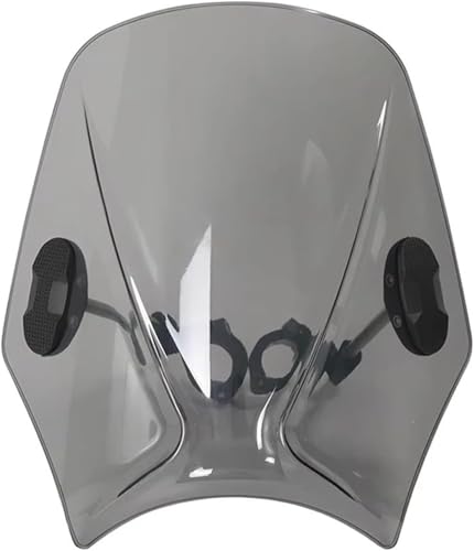 Pare-brise moto SV650 (1999-2022) couleur light smoke pour remplacer la bulle d'origine