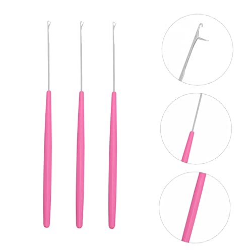 Crochet pour cheveux et aiguille à tricoter le tissage capillaire Operitacx - 4