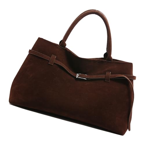 Sac à main de bureau en cuir au design rétro chic