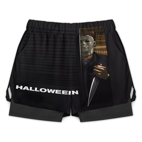 Swim Trunks Halloween Michael Myers Bathing Suit Swimming Trunks for Men Summer Beach Shorts Swim Shorts4