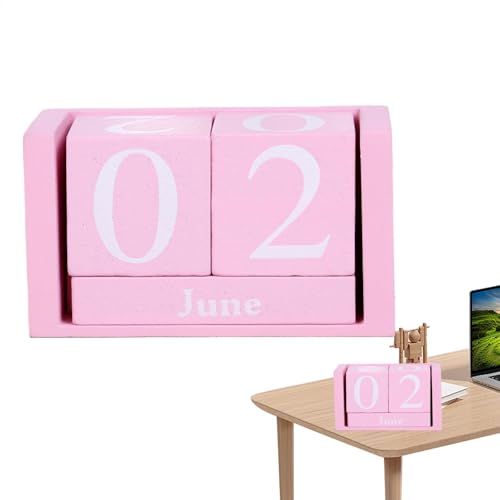 Idea regalo idea: questo calendario perpetuale in legno rende un ottimo regalo per coworkers, teacher, studenti, o farmhouse-style lovers, adatto per birthdays, holidays, e.