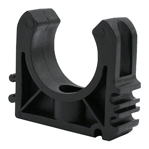 Juego de abrazaderas de tubo de PVC, 32 mm, plástico, 10 unidades, accesorios para piscina, clip para tubo, abrazadera para tubo, adecuado para tubo de PVC con diámetro de 32 mm, bm158