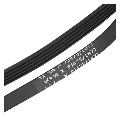 Courroie moteur PJ475 187J haute résistance à 6 nervures pour modèle DIY