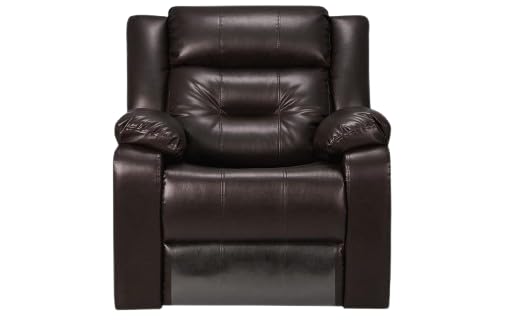 Image of New 2 Recliner Sofa 1 Seater 1R Manual Brown