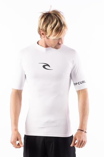 Rip Curl Men's Standard Short Sleeve Rashguard-UPF 50+ Sun Protection Surf Shirt, Tight Fit Rash Vest2