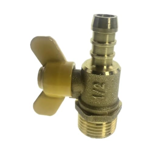 Vanne de coupure 12mm et 1/2 BSP pour circuit eau et air