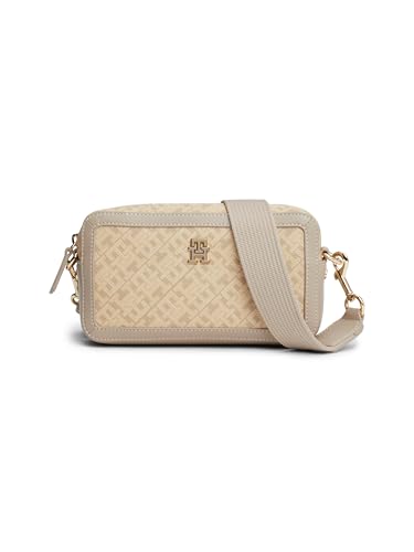 Tommy Hilfiger Monogram Leather Crossbody Bag