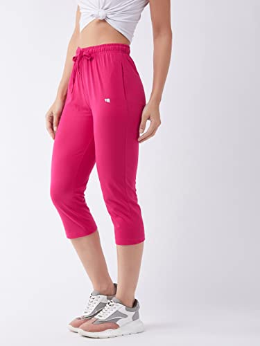Image of Modeve Women Solid Cotton Blend Capri for summer|| Summer Wear