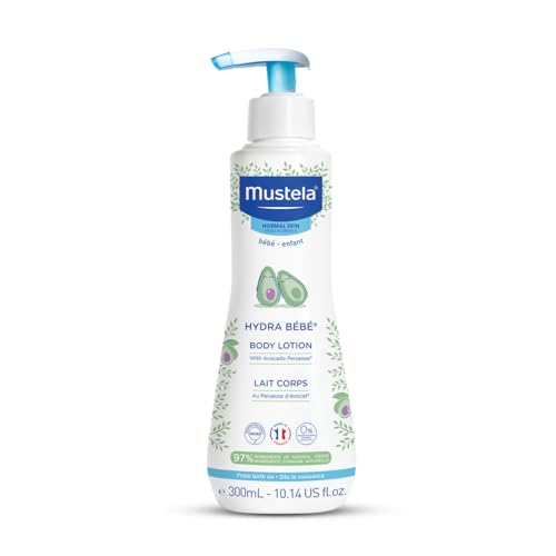 Mustela Hydra Bébé Lait Corps Flacons Pompe 300 ml