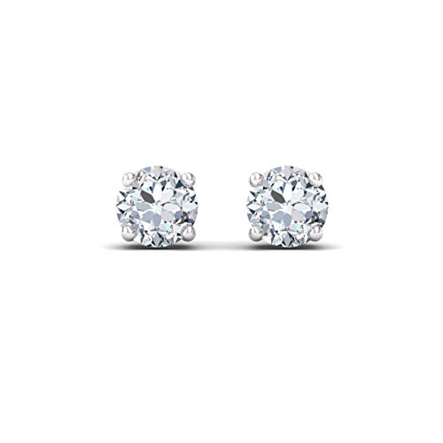 Diamondere-Certified-Lab-Grown-Diamond-Solitaire-Petite-Stud-Earrings-in-14K-White-Gold-050-Carat-Earrings-for-Women 31J8B7+s CL