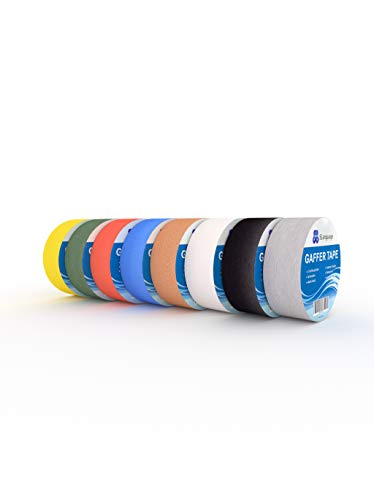 Image of SLanguage Professional Grade Black Gaffer Tape, 2 Inch X 30 Yards, Residue Free,Easy to Tear Pro Gaff Tape for Photographers, Film, Television Production and Industrial Staging Work