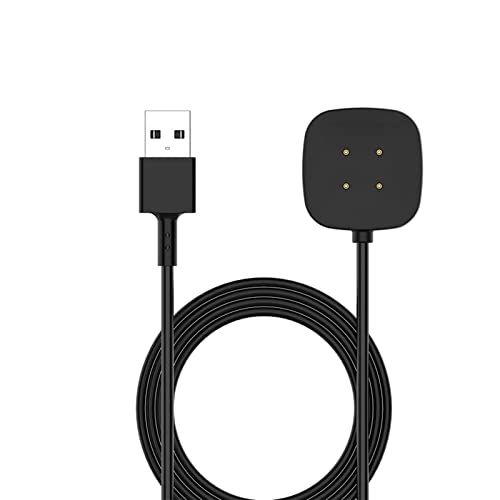 Charger Compatible with Versa 3 & Sense Charger Replacement USB Charging Magnetic Cable Dock Stand for Sense Smartwatch, Durable Portable Charger Dock Power Cable Cord