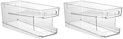 2 pcs Clear Keep Drinks Creative Fridge Keeping Beer Freezers Stackable Soda Food Bins Tray Refrigerators Pop Gadgets Cupboard Vegetable Holder Plastic Bin Home Beverage Fruit Fruit Tray 2 pcs Clear Keep Drinks Creative Fridge Keeping Beer Freezers Stackable Soda Food Bins Tray Refrigerators Pop Gadgets Cupboard Vegetable Holder Plastic Bin Home Beverage Fruit Fruit Tray