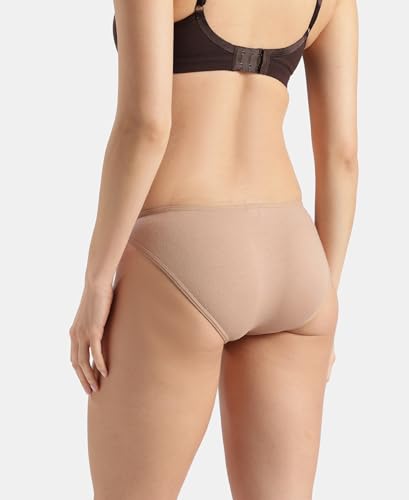 Image of Jockey SS02 Women Super Combed Cotton Elastane Stretch Low Waist Bikini