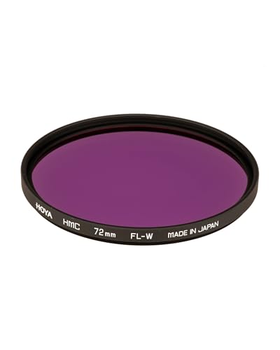 Filtre couleur Hoya HMC FL-W pour lentille photo 72 mm de diametre