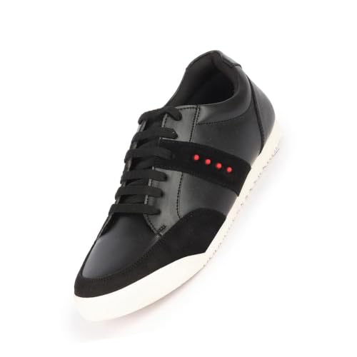Image of FAUSTO Men's Classic Super Light Upper Soft Suede Leather Strap Lace Up Sneakers Shoes