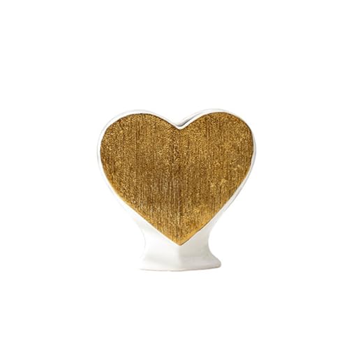 花瓶ハート型植木鉢ユニークな装飾家庭用結婚式バレンタインデーギフトデスクトップリビングルームセラミック