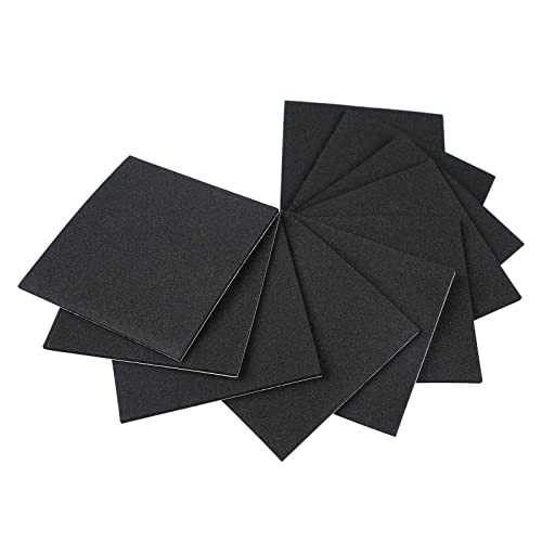 MAGZO 10Pcs Adhesive Foam Padding 1/8 in Thick X 4 in X 4 i