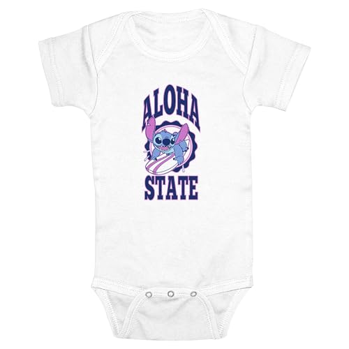 Disney bebé niña Aloha State, blanco, 24M