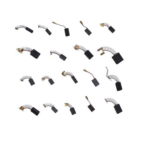 Cepillos de carbón 11x7x18 mm para solucionar fallos de encendido en herramientas eléctricas 4