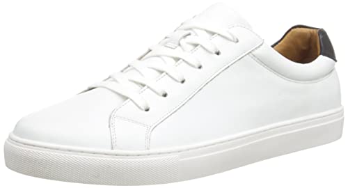 Hush Puppies Men's Colton Cupsole Trainers, White, 11