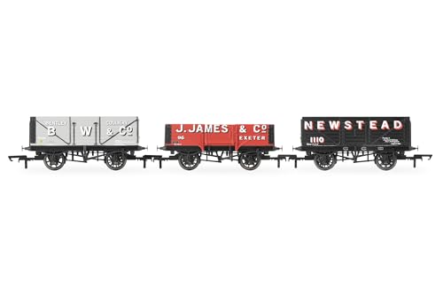 Hornby R60103 lot de 3 wagons de matériel roulant miniature pour train électrique