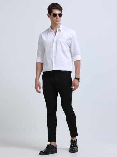 Image of Miraan Men's Satin Long Sleeve Casual Shirt (GASATIN)