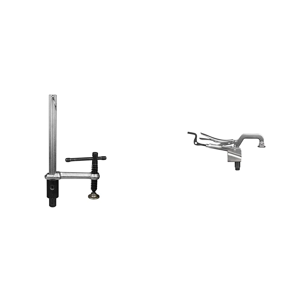 Inserta Clamp (Clamp Capacity: 6-1/2")(5/8), Pliers, ∅5/8" Insert, 2" Throat Depth, Build Pro Bundle