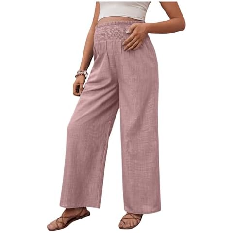 MakeMeChic Maternity Palazzo Pants Cover