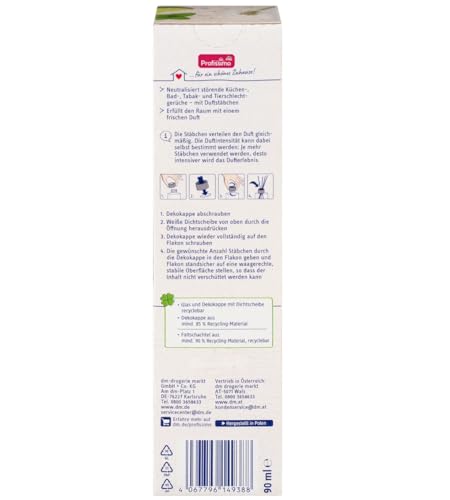 Profissimo Duftstäbchen Raumduft, Flüssig, Pure Frische, 90 ml – Bild 4