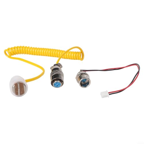 Sonda termopar magnética tipo K para medición, 0-500 ℃ resistente a altas temperaturas con imán fuerte, compatible con DigD tipo K (D)