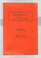 Minnesota: The state and its government B0007H9GTM Book Cover