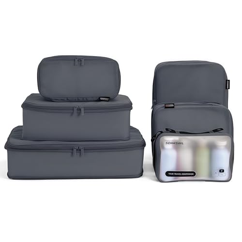 Packing Cubes Set — 6-Piece Compression System