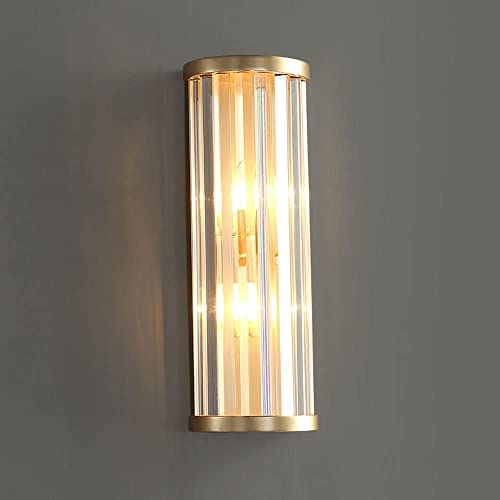 Lámpara de pared de cristal para iluminar pasillos oscuros y decoración de noche 2
