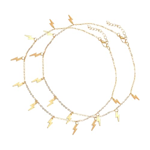 HORIALENCE 2piezas Collares Kawaii Collar De Cadena De Clavícula De Moda Collar Para...