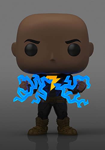 Funko Pop! Movies: DC - Black Adam with Lightening Chest - 1/6 Odds for Rare Chase Variant- Figurine en Vinyle à Collectionner - Idée de Cadeau - Produits Officiels - Movies Fans