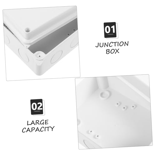 Boîte de jonction ERINGOGO boîte de connexion de câblage électrique pour circuits - 7