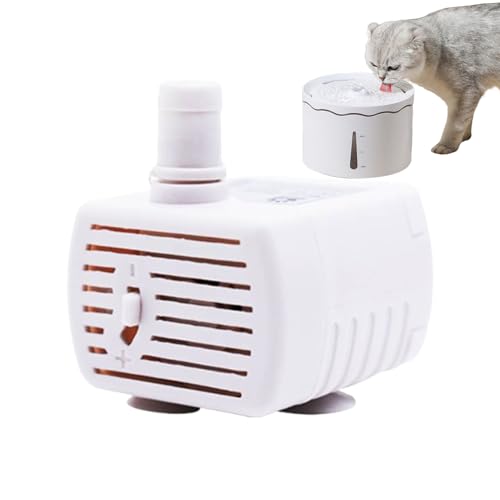 Bomba Para Fuente De Agua Para Gatos | Bomba Automática Para Fuente De Agua - Motor Sumergible Multifunción Con Luz Para Limpieza De Peceras Y Acuarios