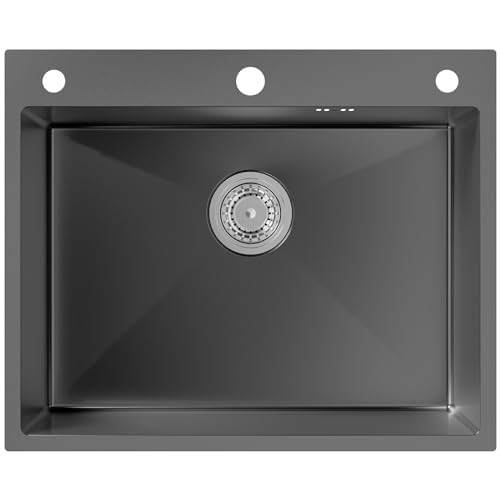 Auralum Fregadero Cocina 60 x 49 cm, Fregadero Cocina...