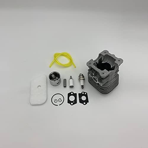 Pasuje do 128 35mm zespół tłoka cylindra pasuje do 128 125 124L 125R 128R 128LD kosiarka do trawy podkaszarka żyłkowa Bur Akcesoria do elektronarzędzi ogrodowych