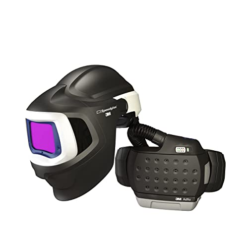 3M Adflo Powered Air Purifying Respirator HE System w 3M Speedglas Welding Helmet 9100 MP, 37-1101-30iSW