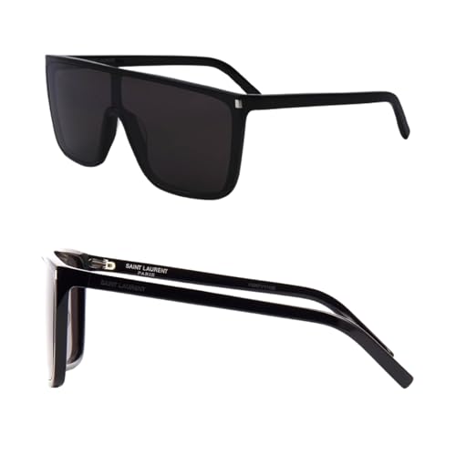 SAINT LAURENT SL 364 MASK ACE shape Sunglasses + Bundle with eSHADES Luxury Eyewear Kit