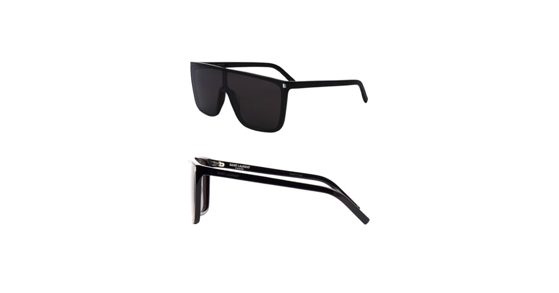Saint Laurentサンローラン SL 364 MASKブラックサングラス Amazon.com: SAINT LAURENT SL 364 Mask Ace Classic Shape